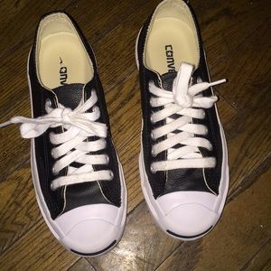 Kids Jack Purcell Converses. Size 3.5